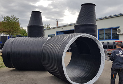 Plastične šahte za kanalizaciju i vodomere - GHIBLIPLAST